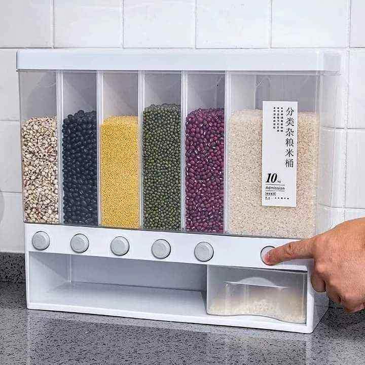 Rice storage container